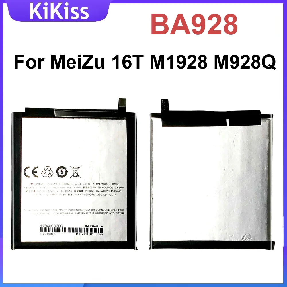 BA928 Batteries For Meizu 16T M1928 M928Q Replacement Mobile Phone Battery