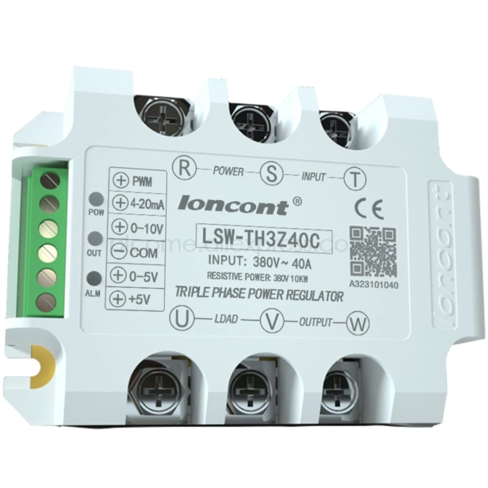 Solid State Relay PWM Voltage Power Regulation Module Temperature Control SSR-CYC Three-phase Cycle Thyristor Controller