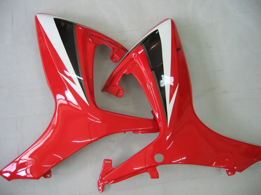 Red white black ABS Fairing Kits For G S XR600 G S XR750 K6 06-07 red black 2006 2007 G S XR 600 750 K6 Motobike Fairing