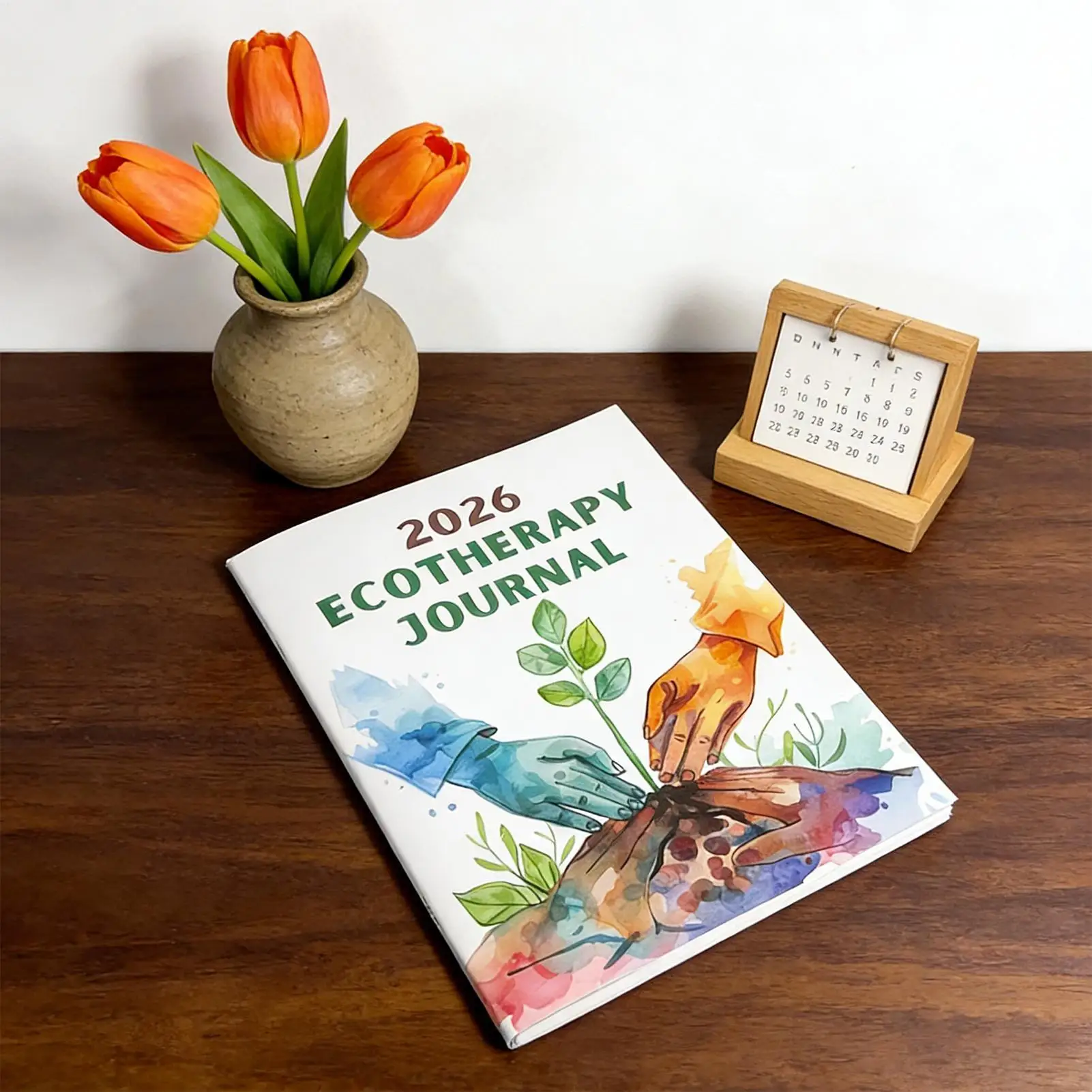 

Ежедневник 2026: Экотерапевтический дневник для записей, блокнот для заметок для взрослых, мужчин, женщин, студентов, для дома, офиса, школы, путешествий