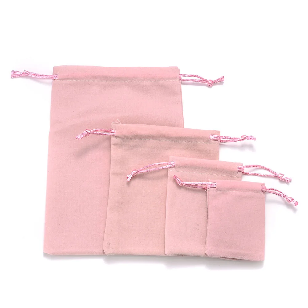 iYOE 10pcs 5x7cm 7x9cm Mix Velvet Jewelry Bags Drawstring Wedding Party Gift Pouch Storage Packaging Bag