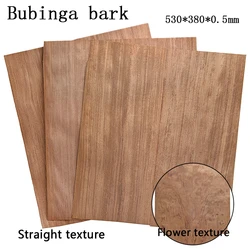 3 pieces Bubinga Electric Guitar Veneer Guitar Body Veneer Guitar Parts High Quality530*380*0.5mm