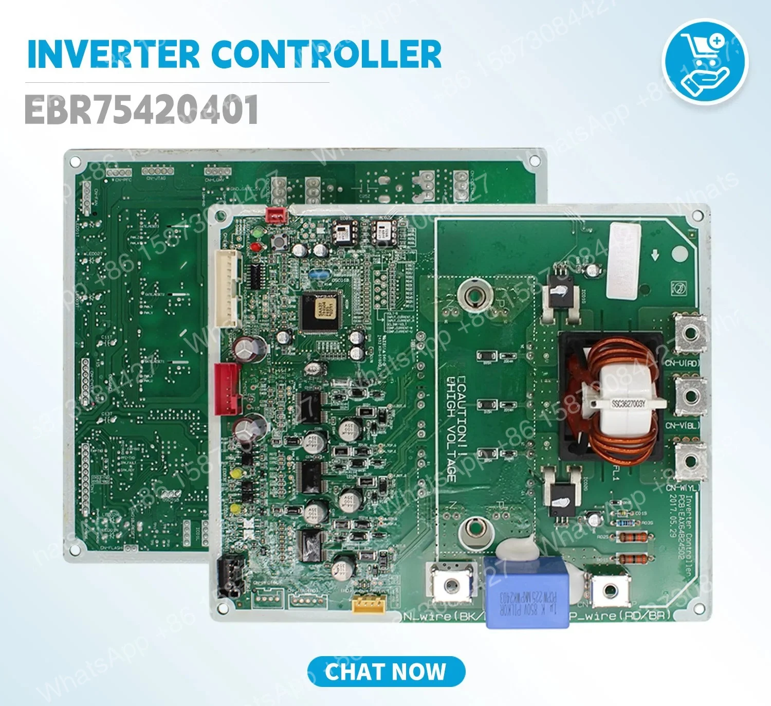 Controlador de Inversor INV (Onboardin) EBR75420401 EAX64824502 para Unidad Exterior Multi V IV ARUN140LTE4 ARUN200LTS4, Plástico