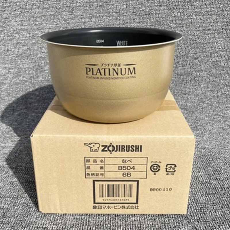 Original Rice cooker inner bowl B504 for ZOJIRUSHI NP-HIH-HMH10C replacement Inner bowl English version