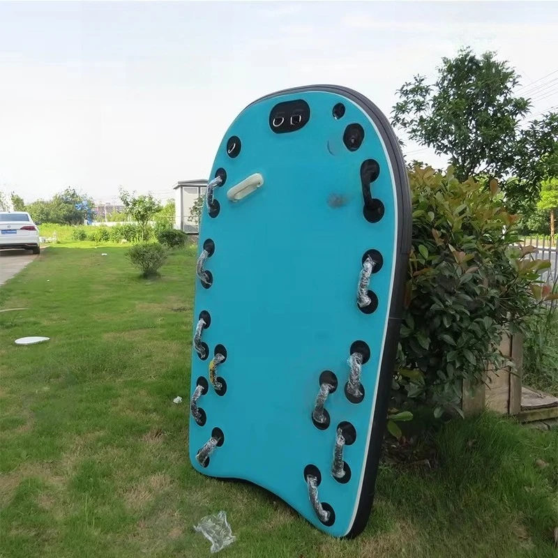 Large Inflatable Rescue Sled Inflatable Body Board Water Floating Pad Inflatable Jet Ski Sled Rescue Board