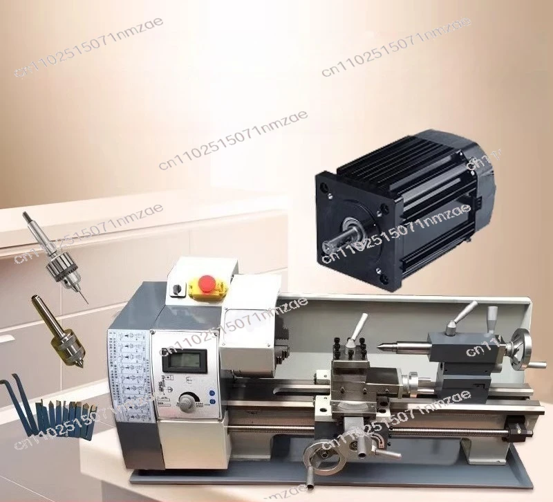 WM210V Small Bench lathe 220v/110v WM210V Brushless motor lathe lathes Variable Speed Mini Metal Lathe Machine