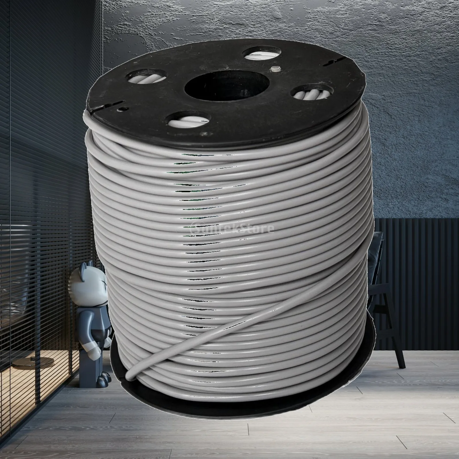 10m PVC Round Welding Rod 4mm Diameter Multifunctional Waterproof Vinyl Welding Sticks for Seamless Floor Connection