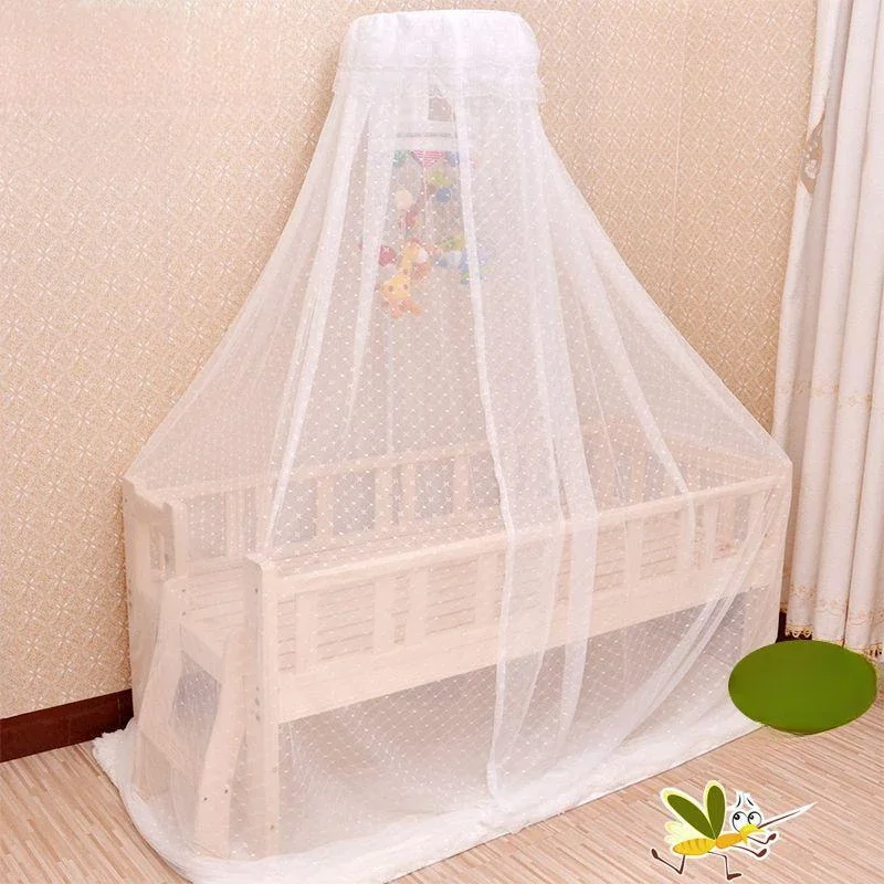 

Crib mosquito net children's universal clip-on mosquito net with bracket baby landing can lift children's mosquito repellent