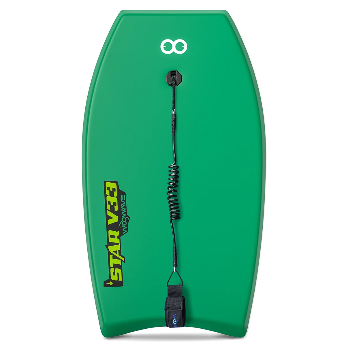 

Woowave 33" High Quality IXPE Soft Surfboard Bodyboard with Surf Leash Customize Surfing Board for Kids