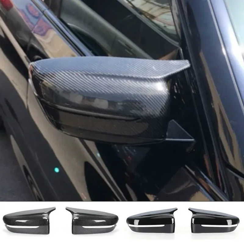 For BMW 3 4 5 7 8-Series G20 G21 G28 G11 G12 G14 G15 G16 G30 G31 G38 G22 Carbon Fiber Exterior Side Rearview Mirror Cover Trim