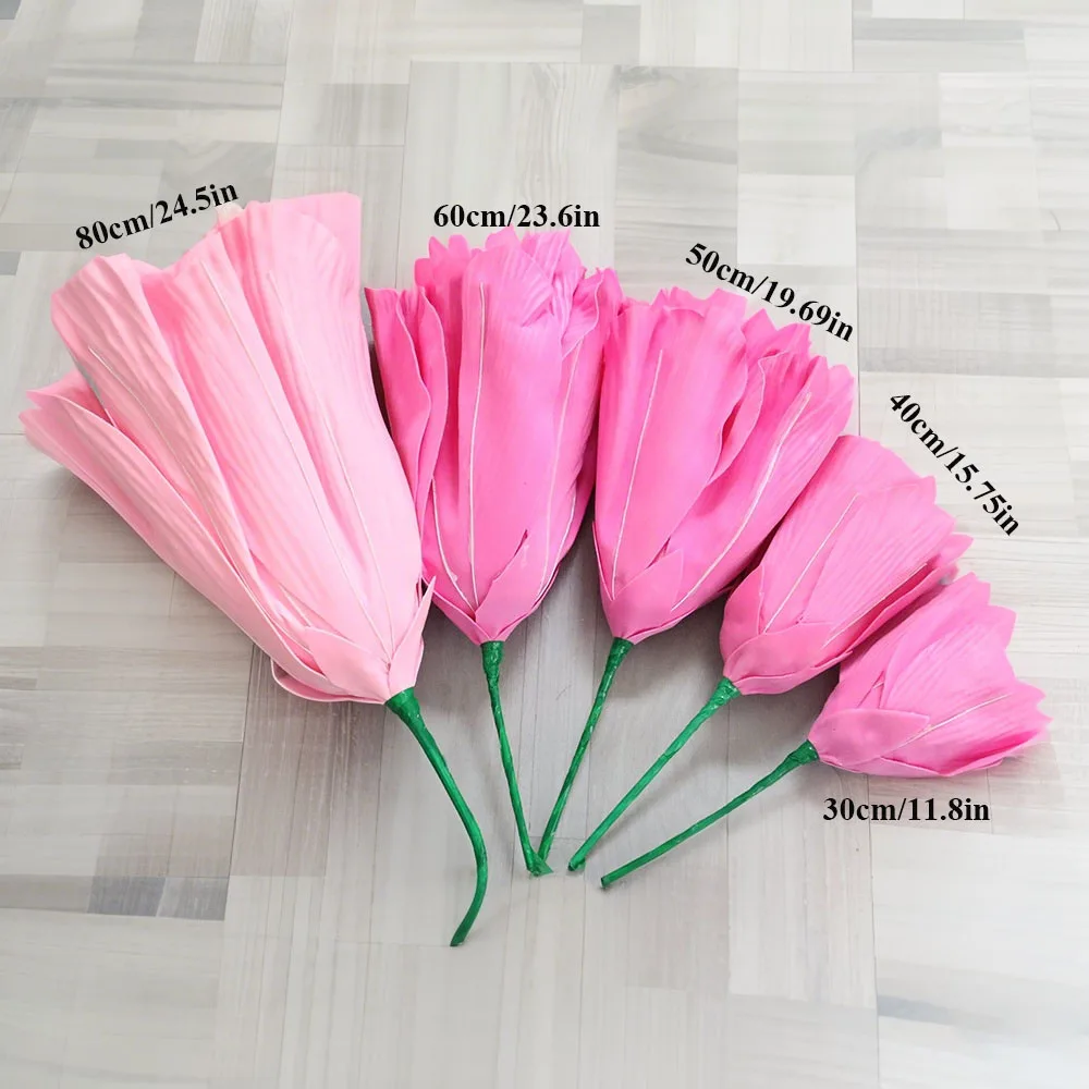 Artificial Giant Foam Rose Wedding Background Simulation Flower Wall Road Cited DIY Party Stage Decoration