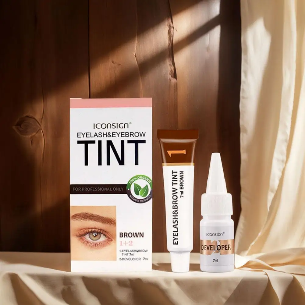 Kit de teinture pour sourcils, teinte professionnelle pour cils, imperméable, longue durée, Semi-Permanent, lifting des sourcils