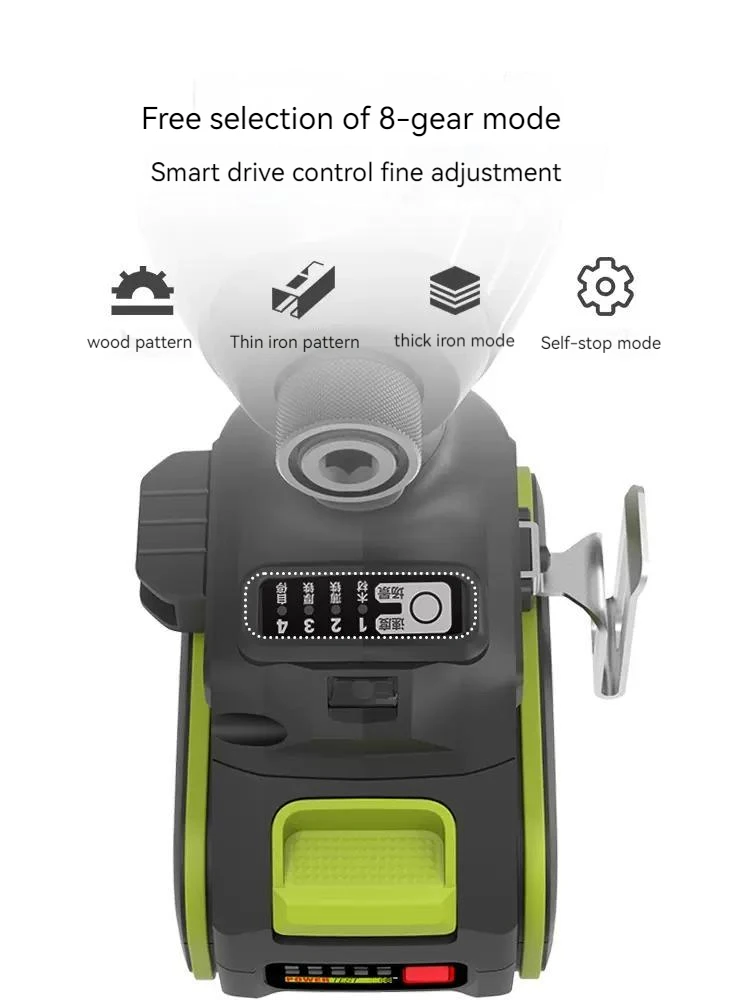 Imagem -02 - Worx Wu291d Bateria de Lítio Brushless Controle Drive Inteligente Chave de Fenda Elétrica Chave Elétrica