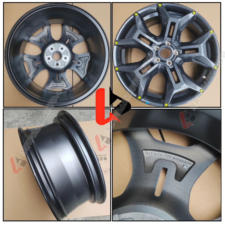 19 بوصة 20 بوصة جنوط عجلات محور عجلات لشيري جيتور ترافيلر T2 OEM F26-3101010AB F26-31010AC