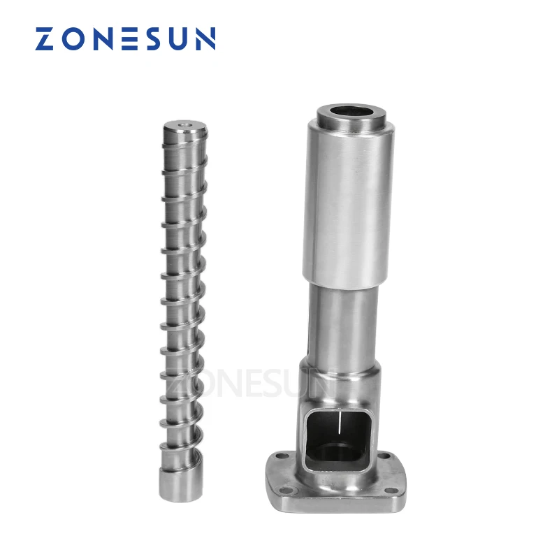 1 набор (винтовой вал + пресс-клетка) ZONESUN для OPM-01, автоматический небольшой пресс для отжима масла из нержавеющей стали, холодный пресс, горяч...