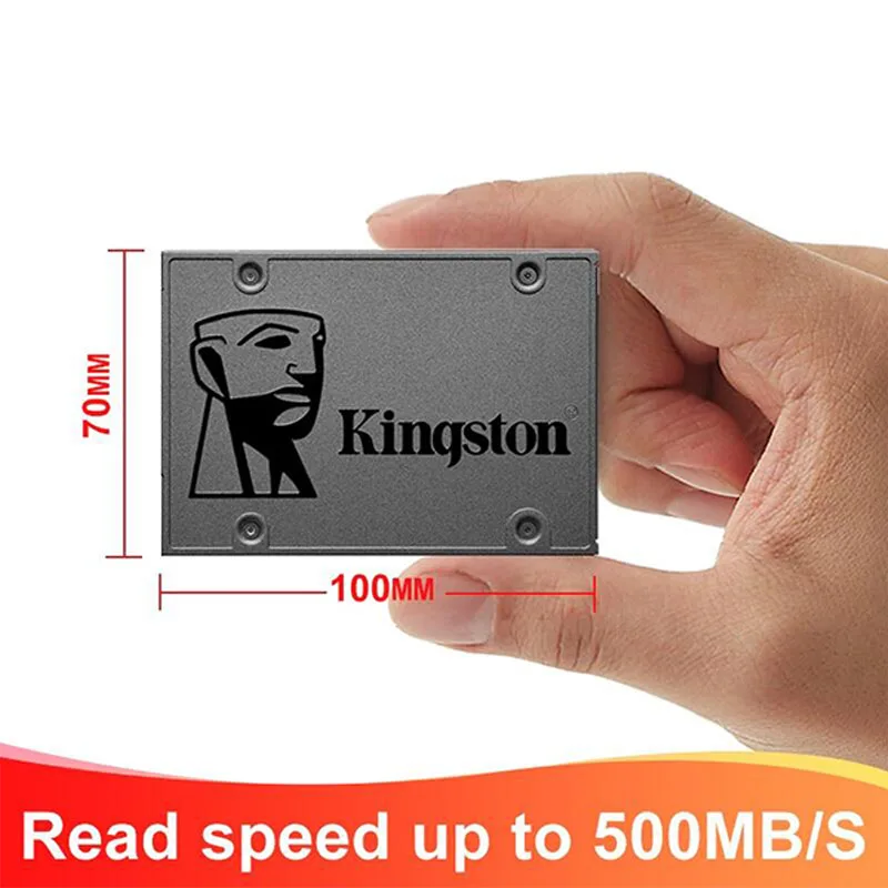 Kingston SSD Internal Solid State Drive A400 2.5 Inch HardDisk SATA III HDD Hard Disk for Laptop Desktop 120GB 240GB 480GB 960GB