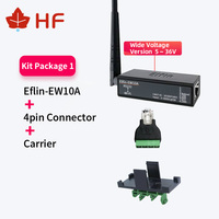 Elfin-EW10 Serial Port RS232 to WiFi Device IOT Server Module  Support TCP/IP Telnet Modbus TCP Protocol data transfer via WiFi