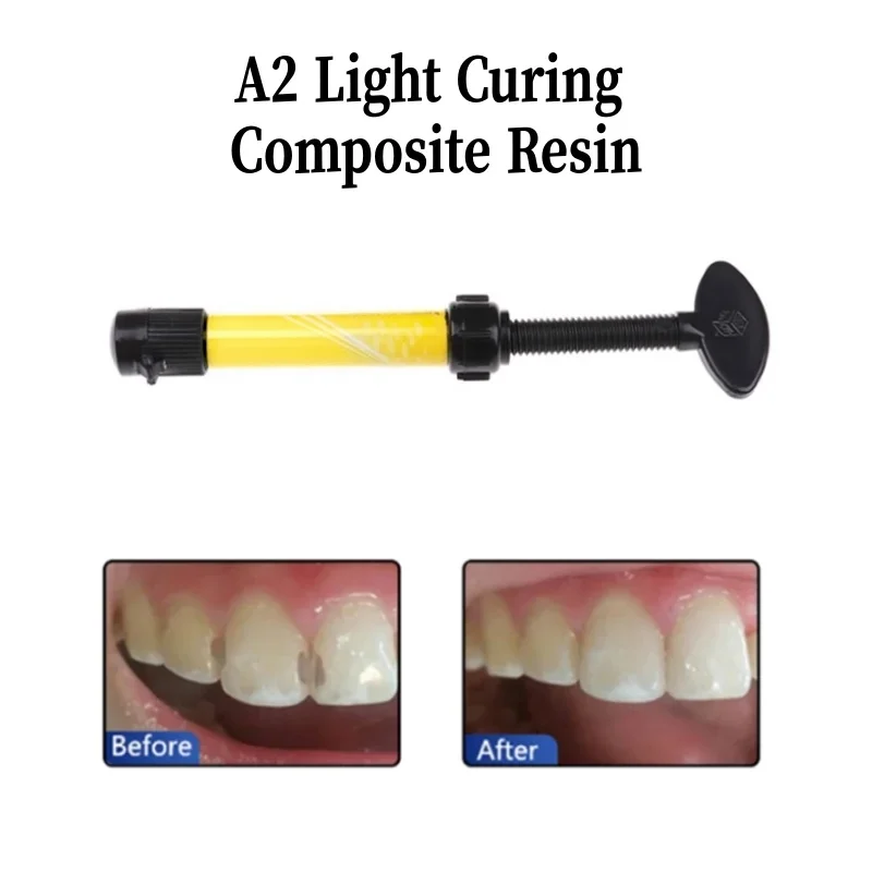 Universal Dental Light Curing Composite Resin Dental Filling Resin A2