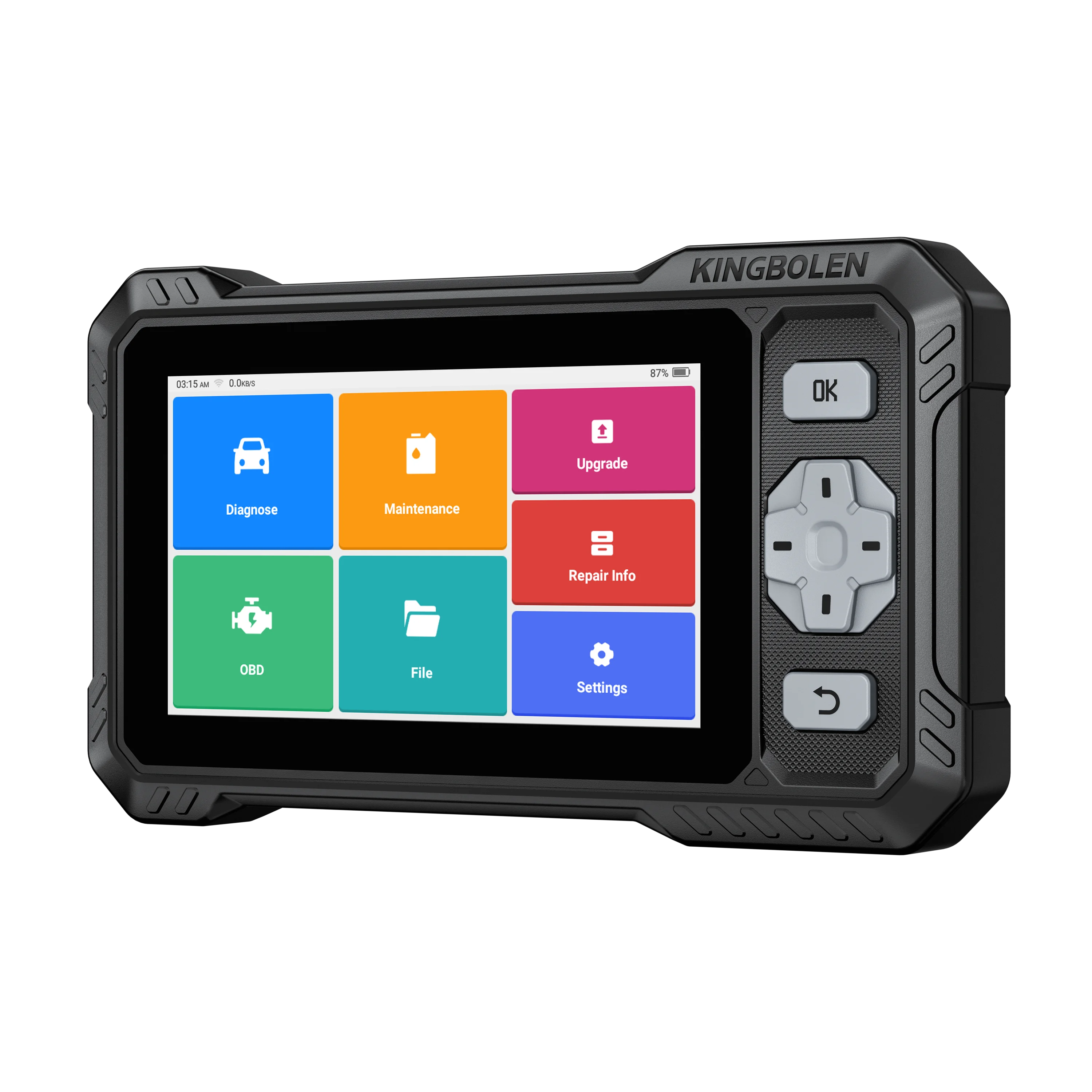 Kingbolen New S608 Four System Bidirectional Automotive Scanner with 9 Resets Lifeitme Free Update