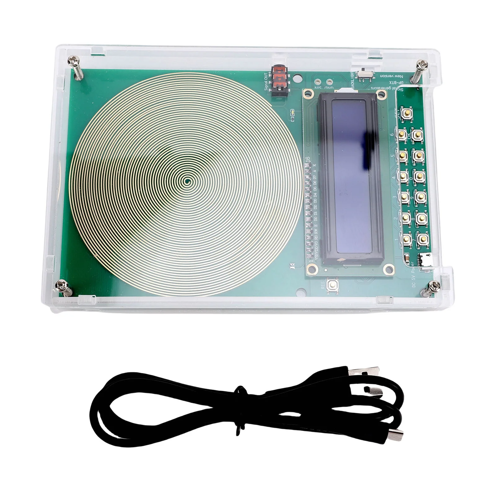 7.83Hz Resonance Sine Wave Generator Ultra Low Frequency Pure Sine Wave Pulse Generator Resonance Generator