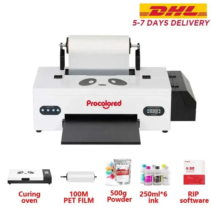 Top! A3+ R1390 Dtf Printer Direct To Film Printing Machine With curing oven For T-Shirts And Textile Impresora Dtf