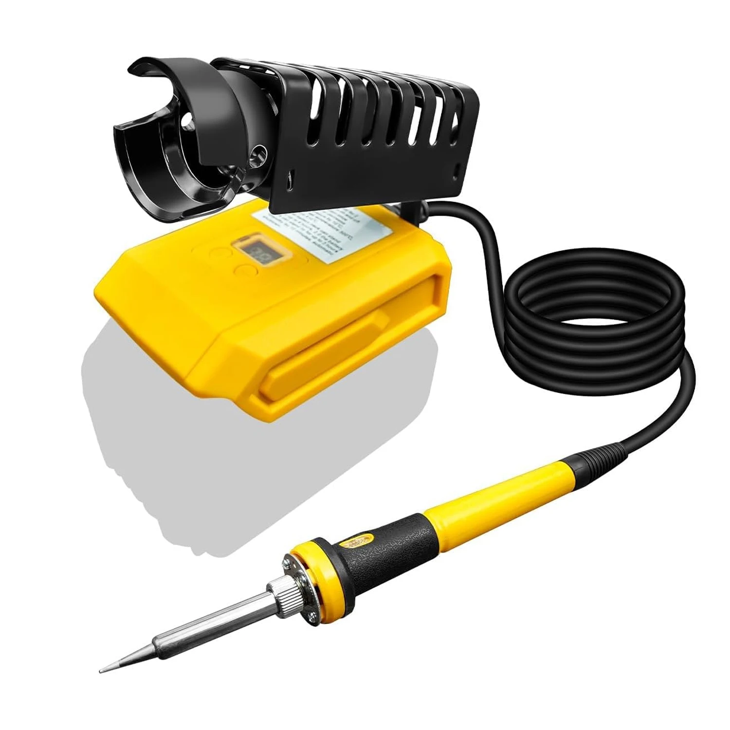 Portable Cordless Soldering Iron Station Tool for DIY Appliance Repair Wire Welding,Fit for  Dewalt 20V/18V Battery(No Battery)