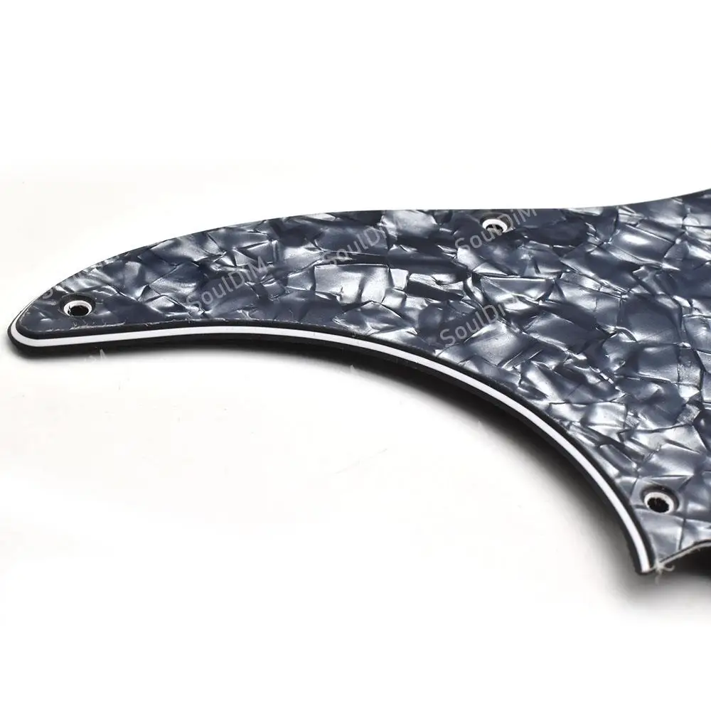 PB P Bass Prewired Loaded Pickguard Scratch Plate with Pickup for 4 String P Bass Blue Pearl