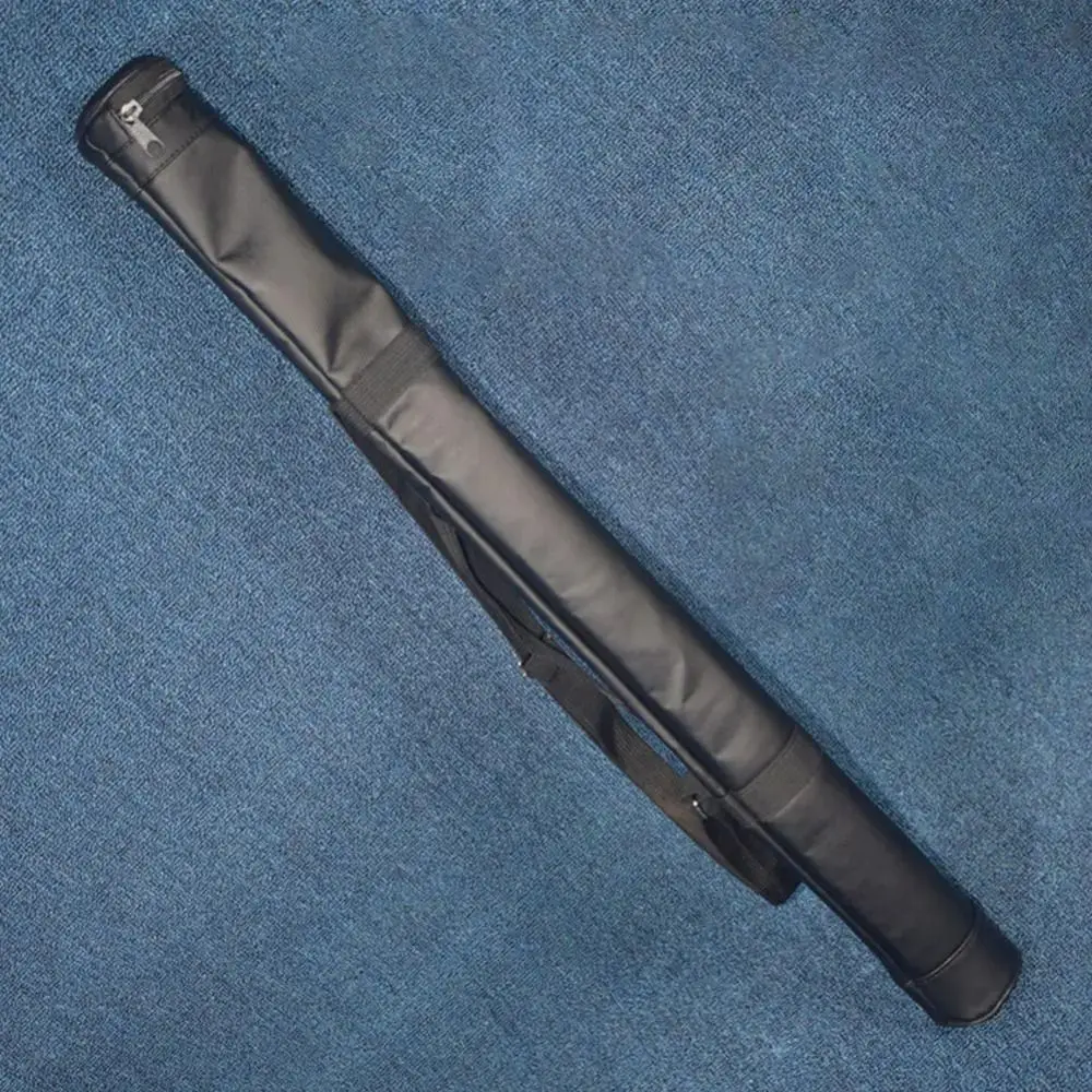 Zusammenklappbare Billard-Queue-Tasche 32 Zoll 1/2 Pole Schultergurt Pool-Queue-Tasche Stangenhülle Kunstleder Billard-Tragetasche – Detail 11