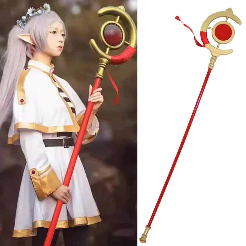 Anime Frieren At The Funeral Frieren Cosplay Prop 160CM Long PVC Wand Weapon For Women Men Halloween Cosplay Costumes Props*.1
