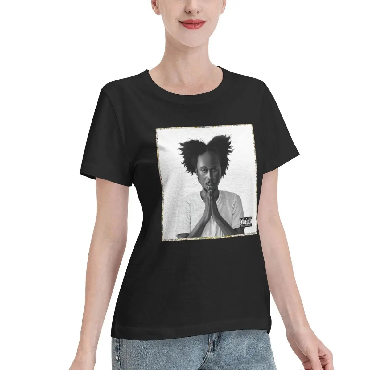 Skin Safe Popcaan Unruly Women's T-shirt Casual Dating High Quality Cotton Shirt