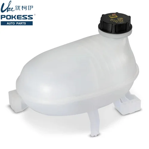 Imagen 1 del producto Olla de expansión de refrigerante de motor de coche con cubierta para Ford Kuga MK II DM2 2013-2024 1,5 2,0 2,5 GV618A080AC GV618A080AD DG938101AA