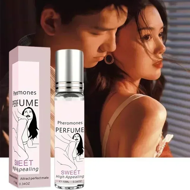 Perfume de feromonas para hombre y mujer, aceite esencial para el cuerpo, aceite estimulante para sexo, de larga duración Androstenone, Perfume Sexy