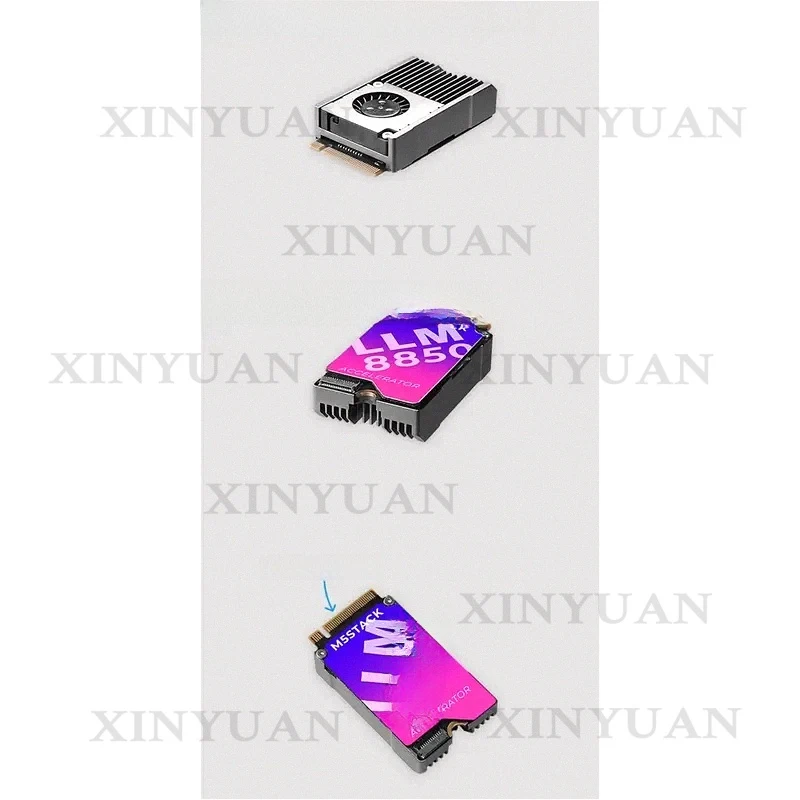 M5Stack LLM 8850 Card AI Accelerator with Axera AX8850 SoC for Edge Computing and AI Inference