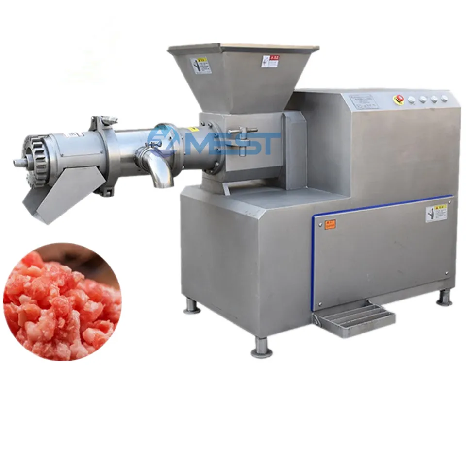 Chicken Duck Neck Meat Bone Separator Automatic Deboner Deboning Machine For Poultry