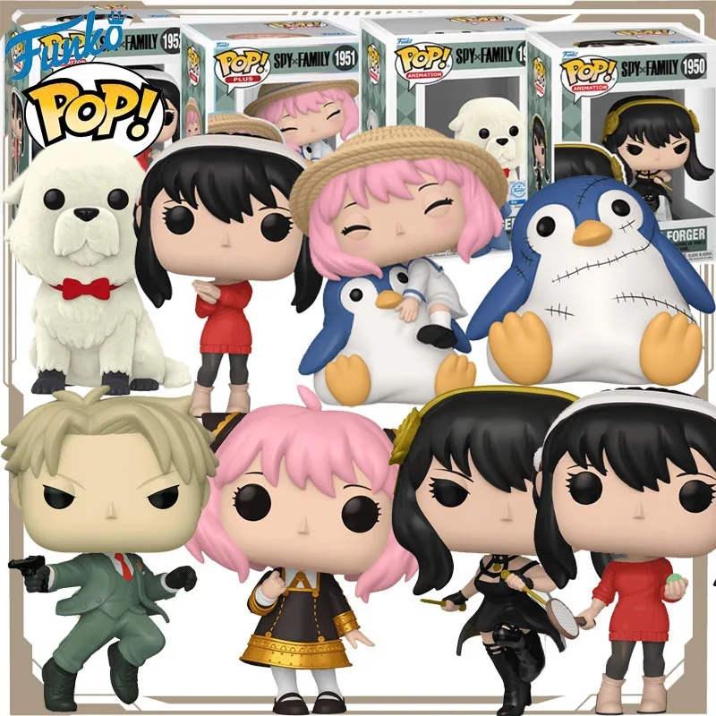 

Funko Pop Original SPY×FAMILY Anime Figure Anya Forger Yor Forger Bond Forger Action Figure Toys for Boys Girls Kids Gift