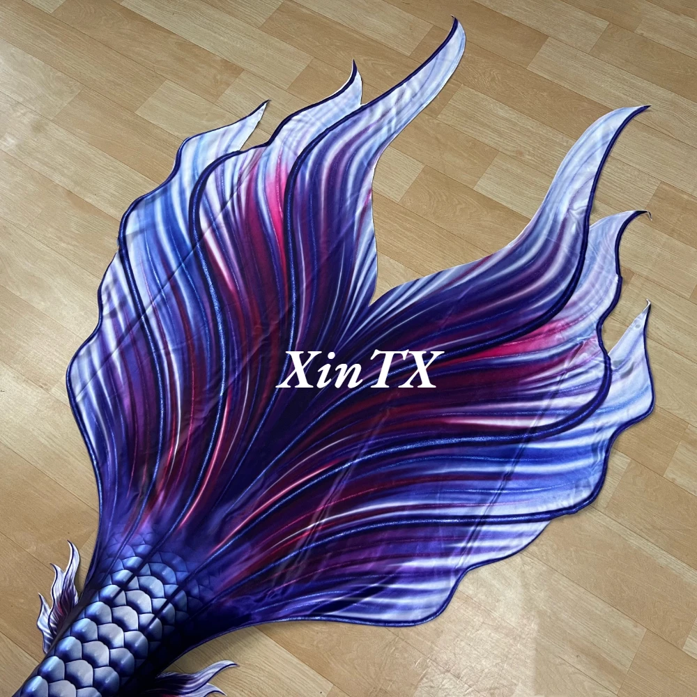2024 HD Big Mermaid Tail Diving Show Adult Women Beach Costume for Photo Shooting Aquarium Swimming Instructor
