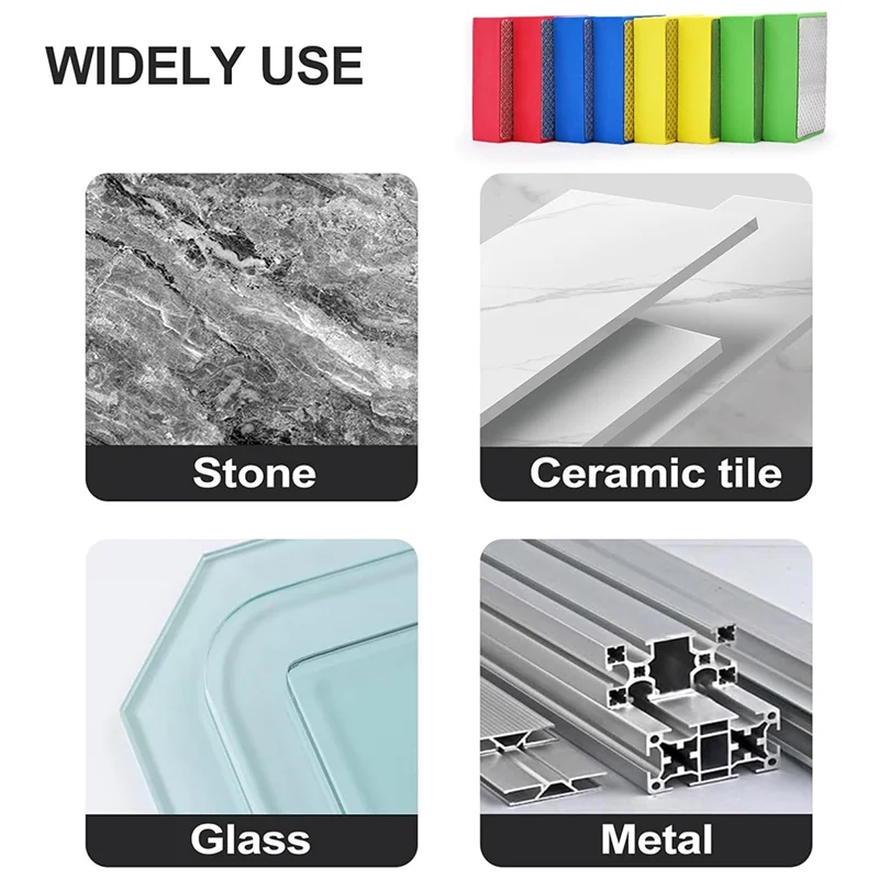 

8 шт. алмазные ручные полировальные подушечки для шлифовки плитки и стекла, полировка шлифовальных блоков 60,100,200,400