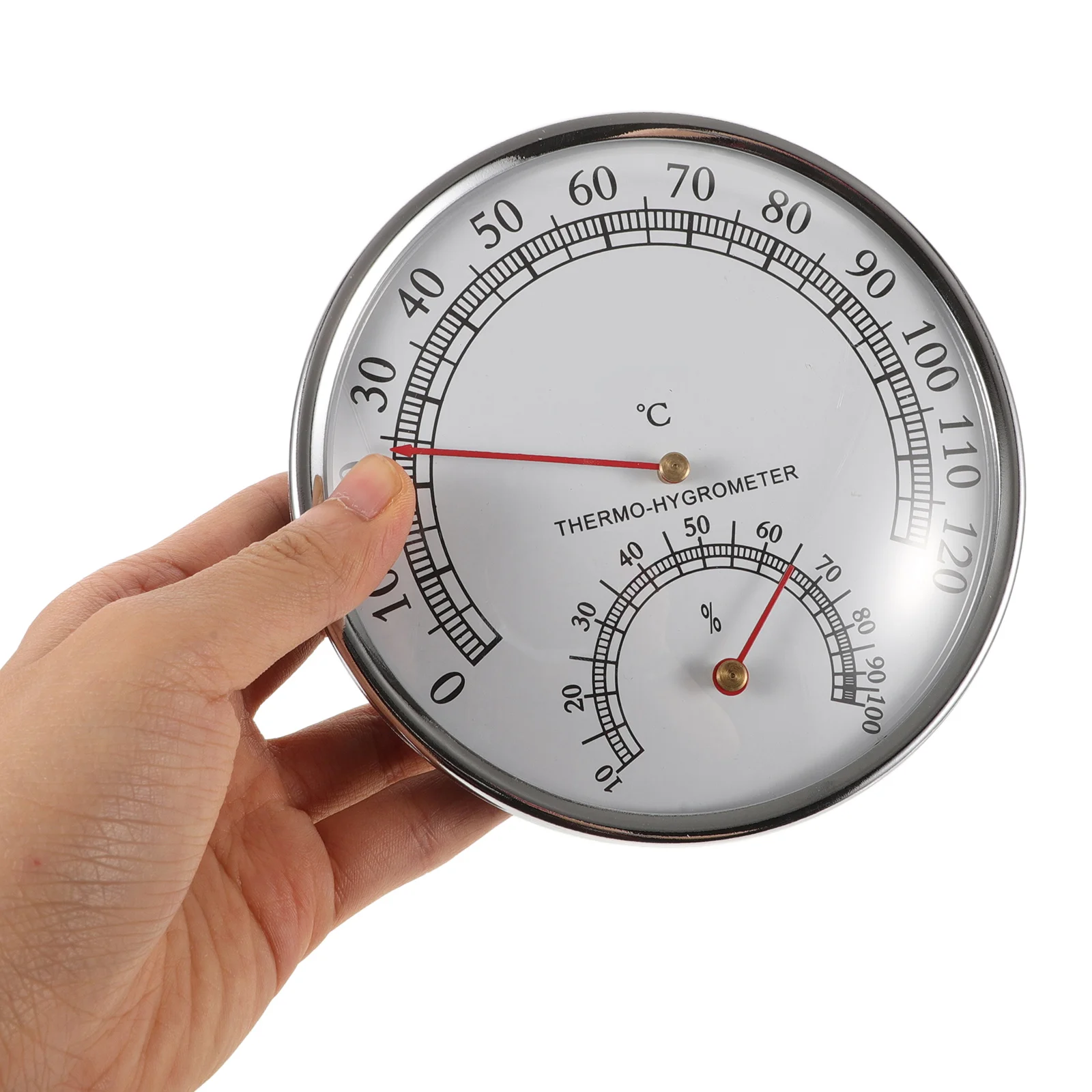 

Thermometer Hygrometer Sauna Room Temperature Gauge Humidity Meter for Home Kitchen Tools 120 Degree