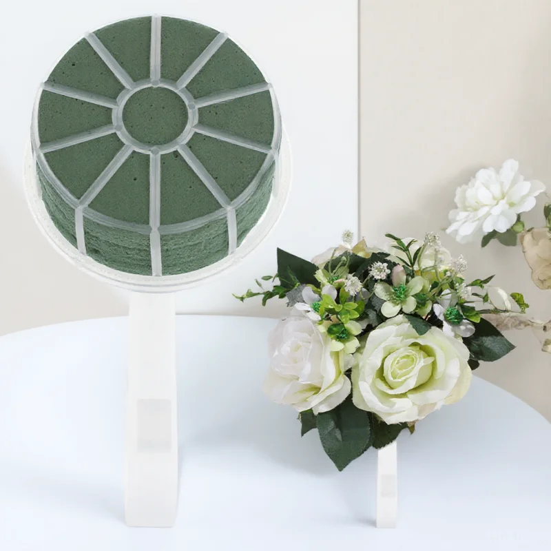 

Bridal Bouquet Holder Wedding Flower Support Foam DIY Floral Handle for Bride Flower Arrangement Accessories