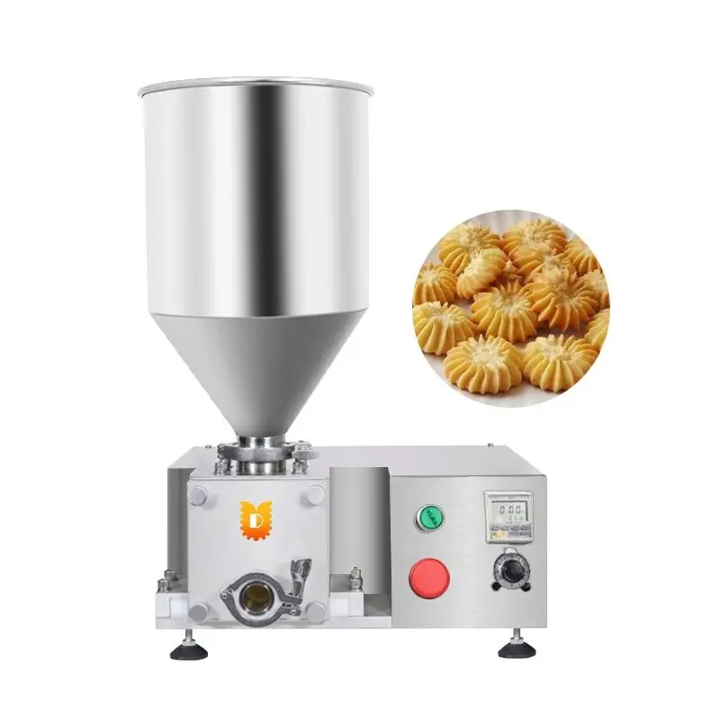 Fully Automatic Cupcake Depositor/Puff Core Injection/Cake Decorating /Bread Jam Spreading Machine