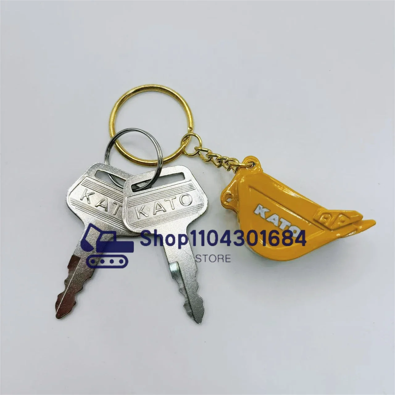 For Kato 719-10306001 Hd307 308 512 700 820 1023-3 for Excavator Heavy Equipment Kato Excavator Keychain Open Door Ignition Key