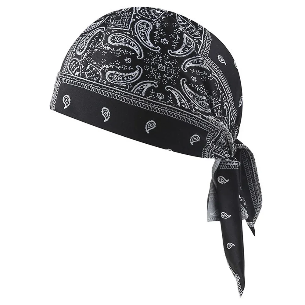 Do Rags für Männer und Frauen, Kopftuch, Piraten-Totenkopf-Kappen, Laufmütze, 3 Stück, kühlender Haarwickel, Helm-Innenfutter, Stirnband für Radfahren, Sport – Detail 8