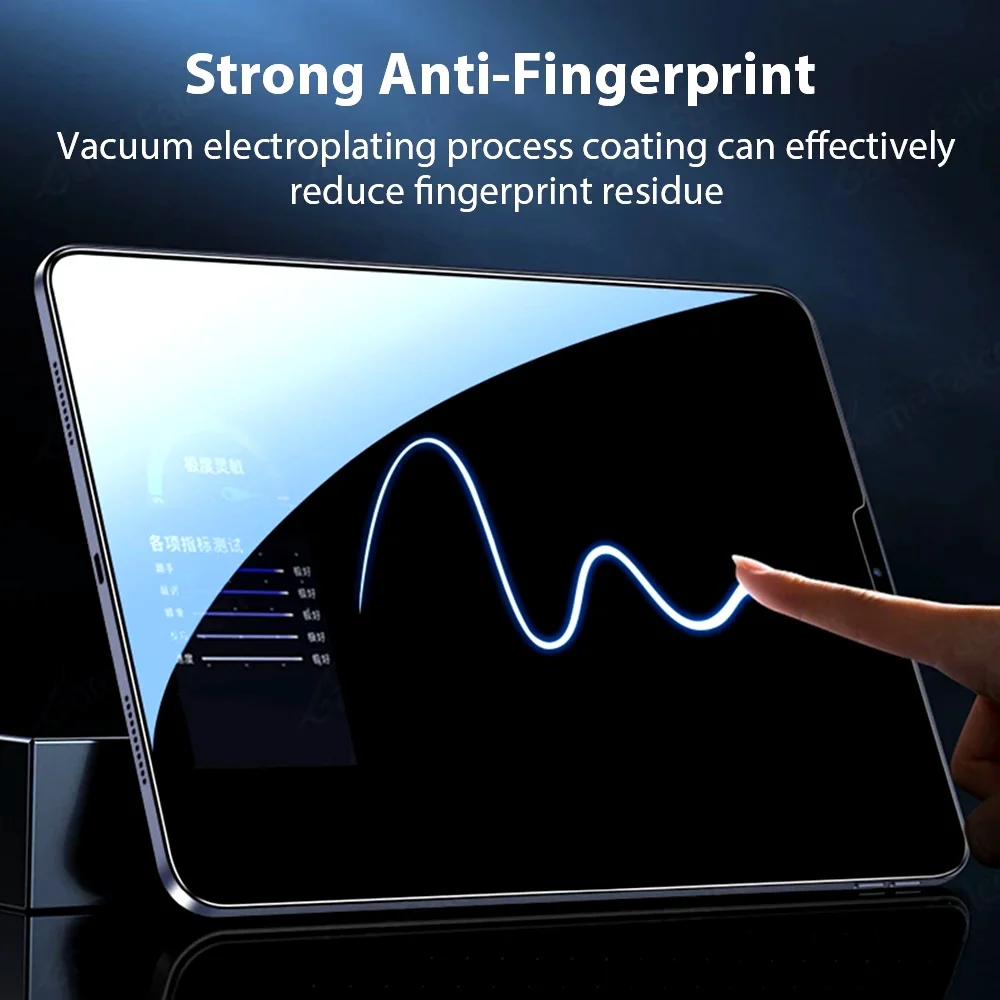 Tempered Glass Screen Protector For iPad A16 Pro 11 12.9 13 M5 M4 10th 10 Generation Air M3 5 4 3 7th 8th 9th 10.2 Mini 6 7 Film view 2