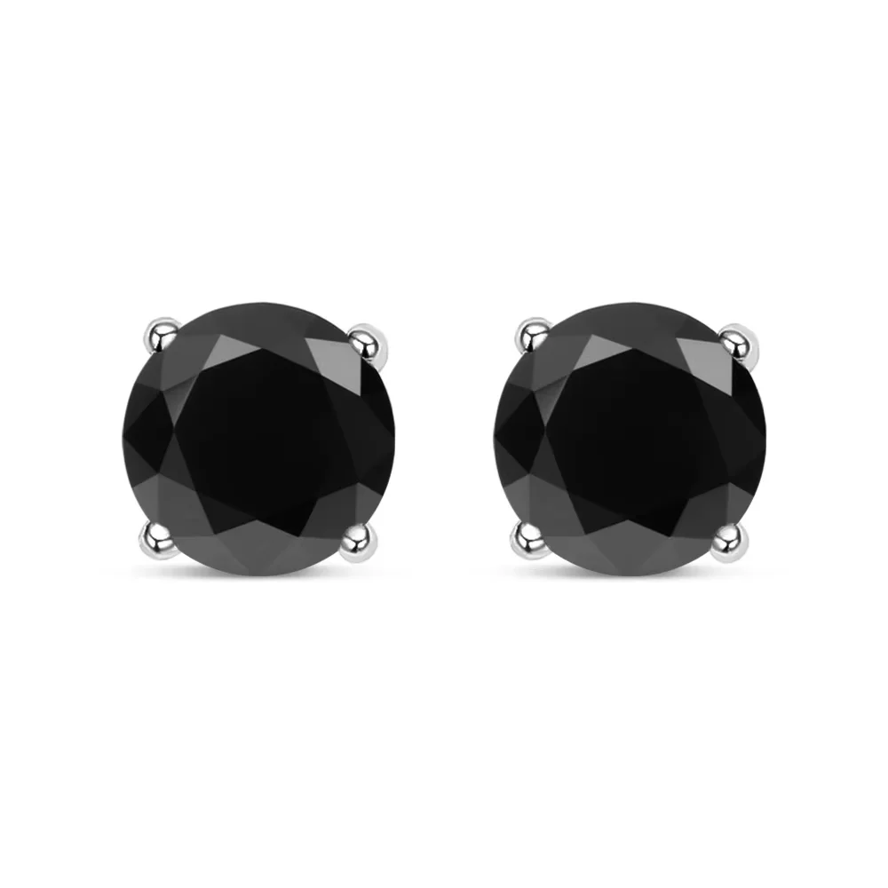 KNOBSPIN Moissanite Ohrring S925 Sterling Splitter Überzogen mit 18k Weiß Gold Ohrring für Frauen Mann Funkelnden Edlen Schmuck