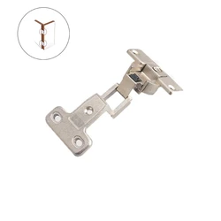 270 Degree Folding Door Hinge Full Cover 5 / 8 Hydraulic Door Hinge for Cabinets Bookcases Door Hinges