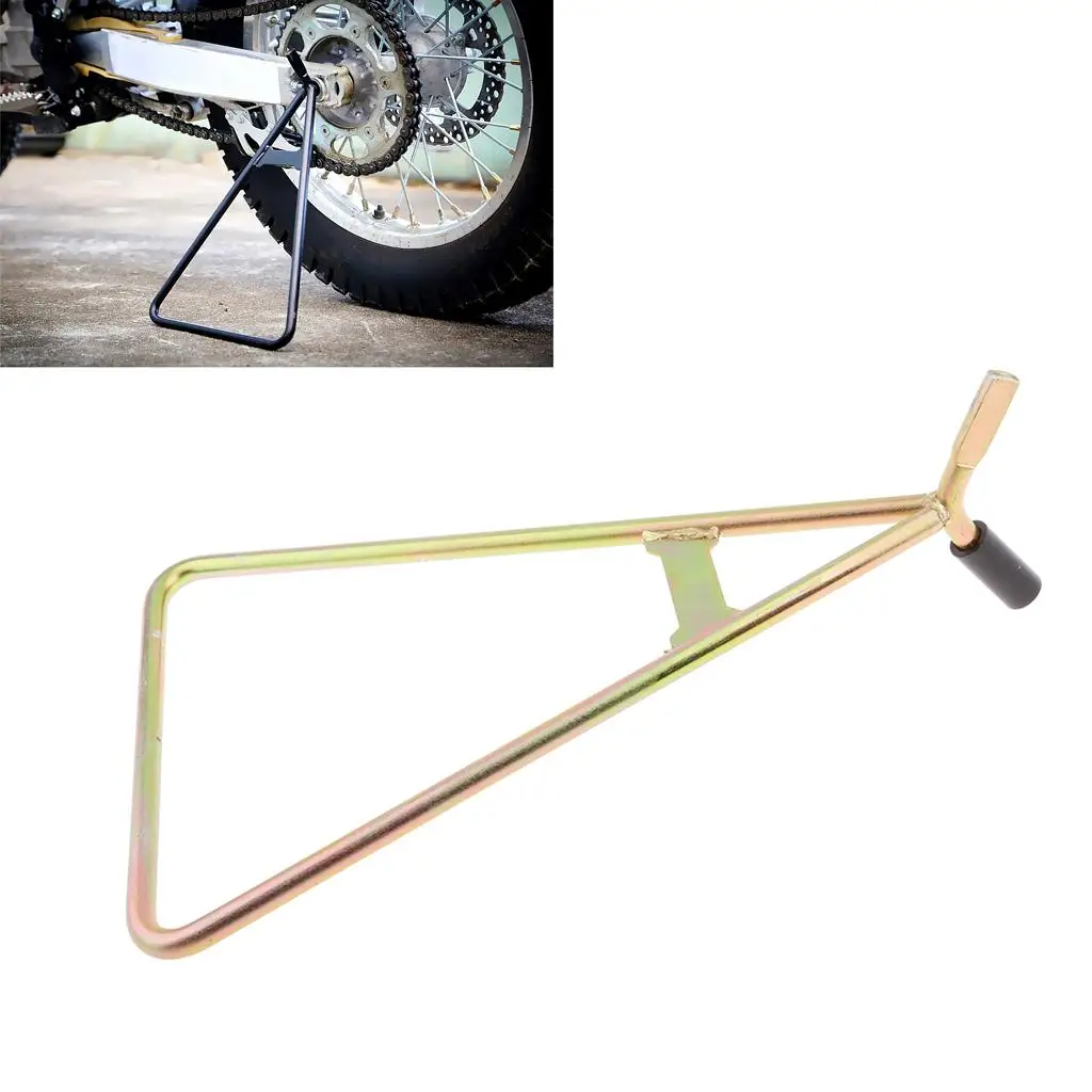 Universal Triangle Kickstand Heavy Duty Steel Side Stand for Motorcycles Accessories Small Bike 125cc Dirtbike view 4