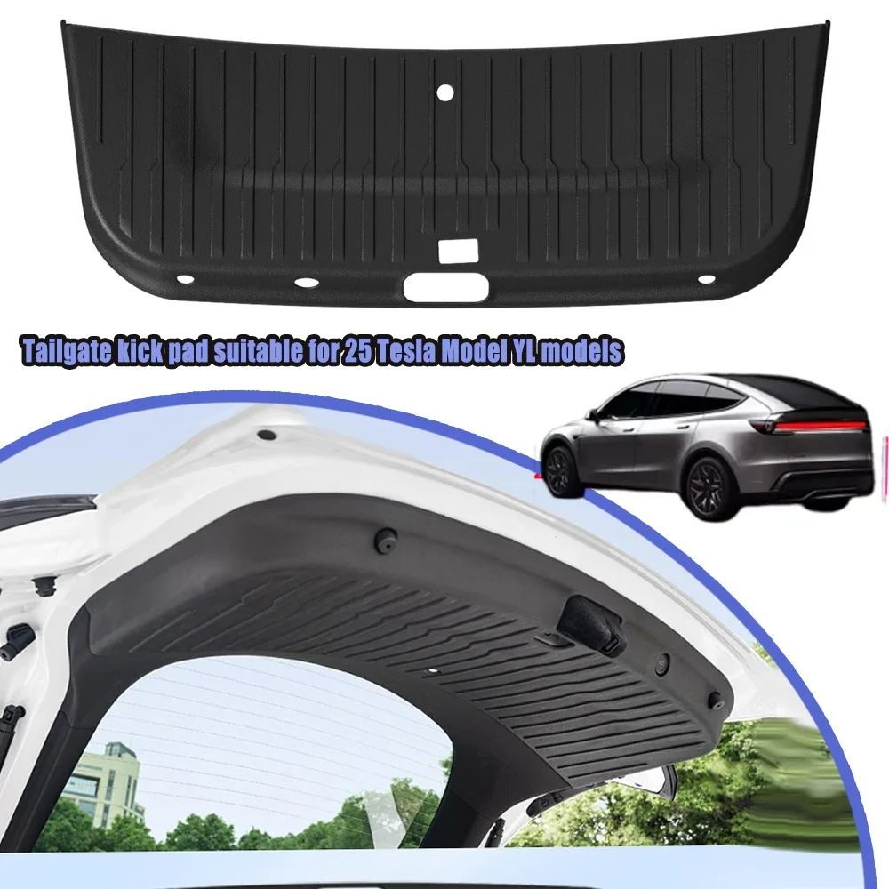 

2025 for Tesla Model Y Trunk Mat Waterproof TPE Cargo Liner Rear Cargo Mat Decorative Accessory For Tesla Model Y Fits Perfectly
