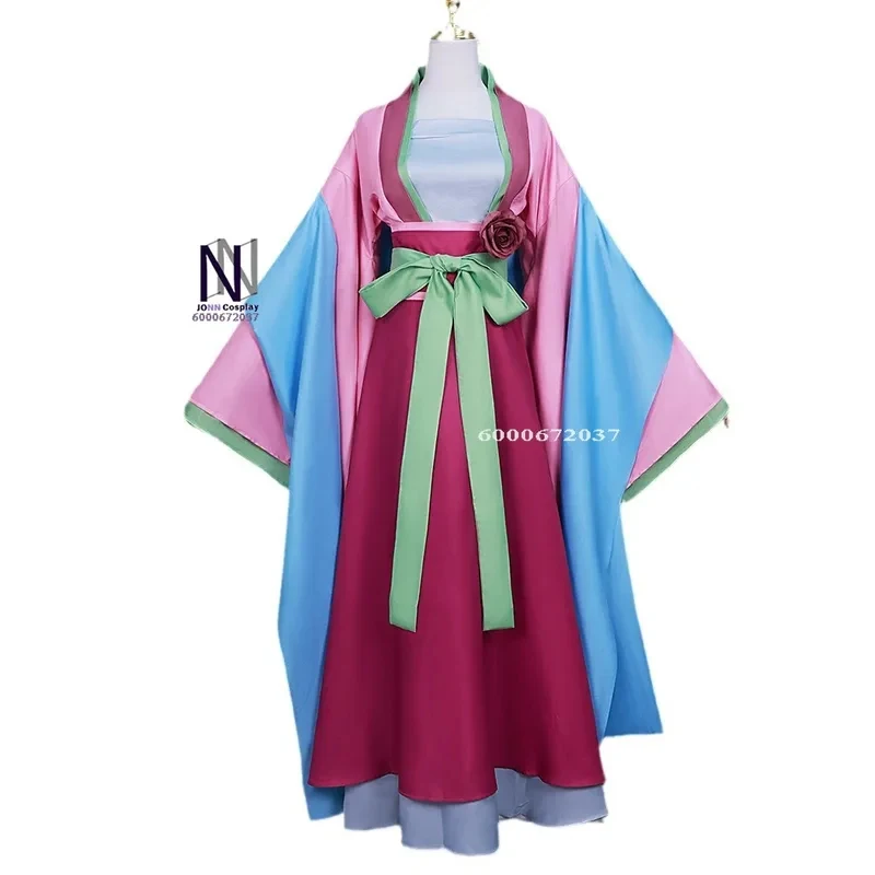 The Apothecary Diaries Neko Anime Outfit - High Quality Full Set Women's Garden Style Cat Ear Maid Cosplay Halloween Ae;5'b\7/m' view 4