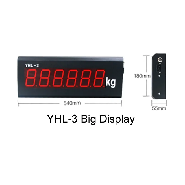 

YHL 3inch weight repeater RS232 Big Display used for weighbridge scale