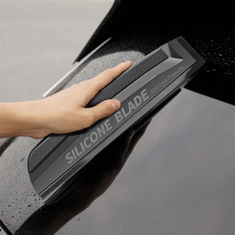 

Non-Scratch Soft Silicone Handy Squeegee Car wrap tools Water Window Wiper Drying Blade Clean Scraping Film Scraper Accessories